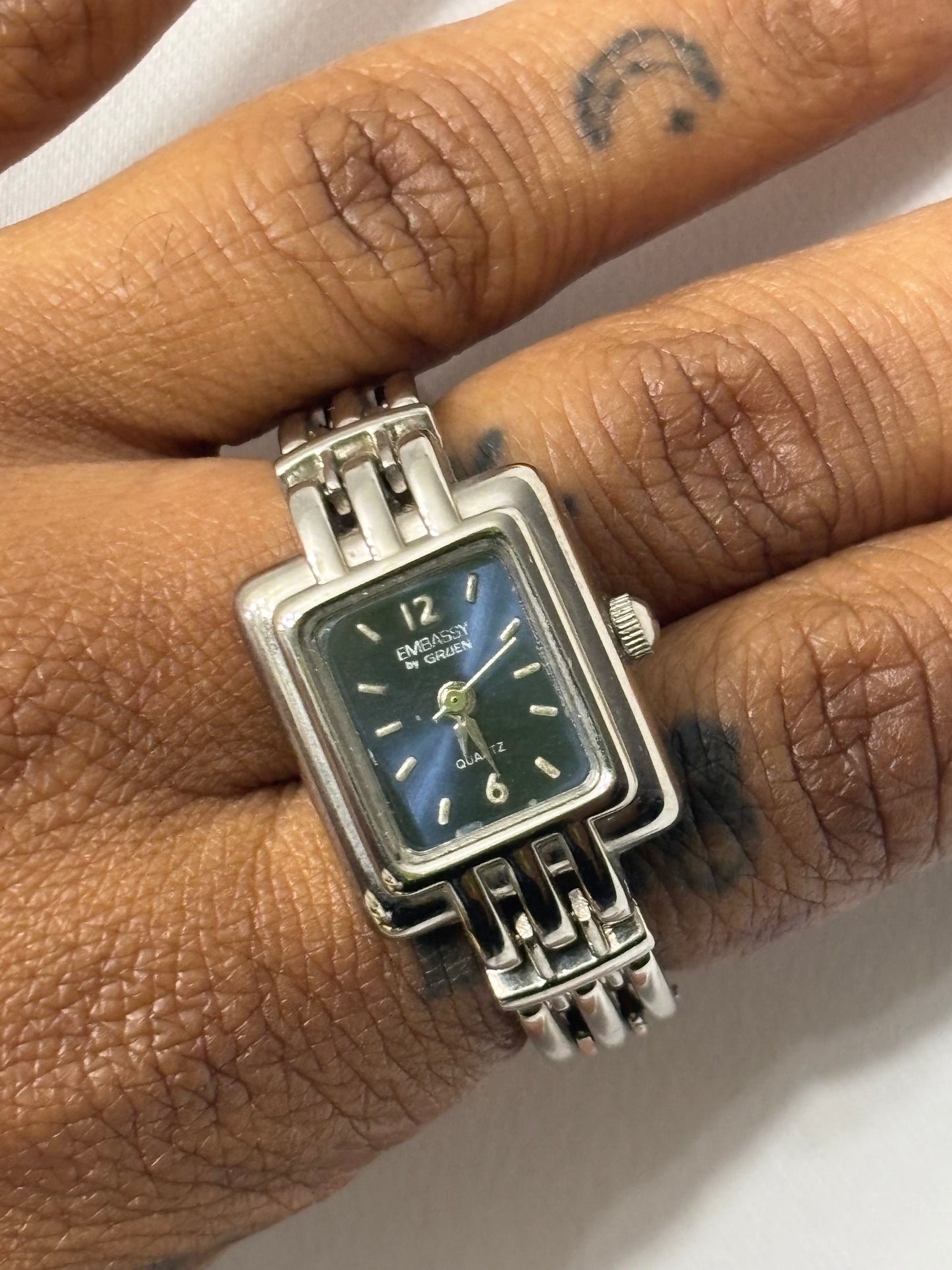 Embassy Quartz Double Ring
